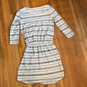 Old Navy White and blue dress